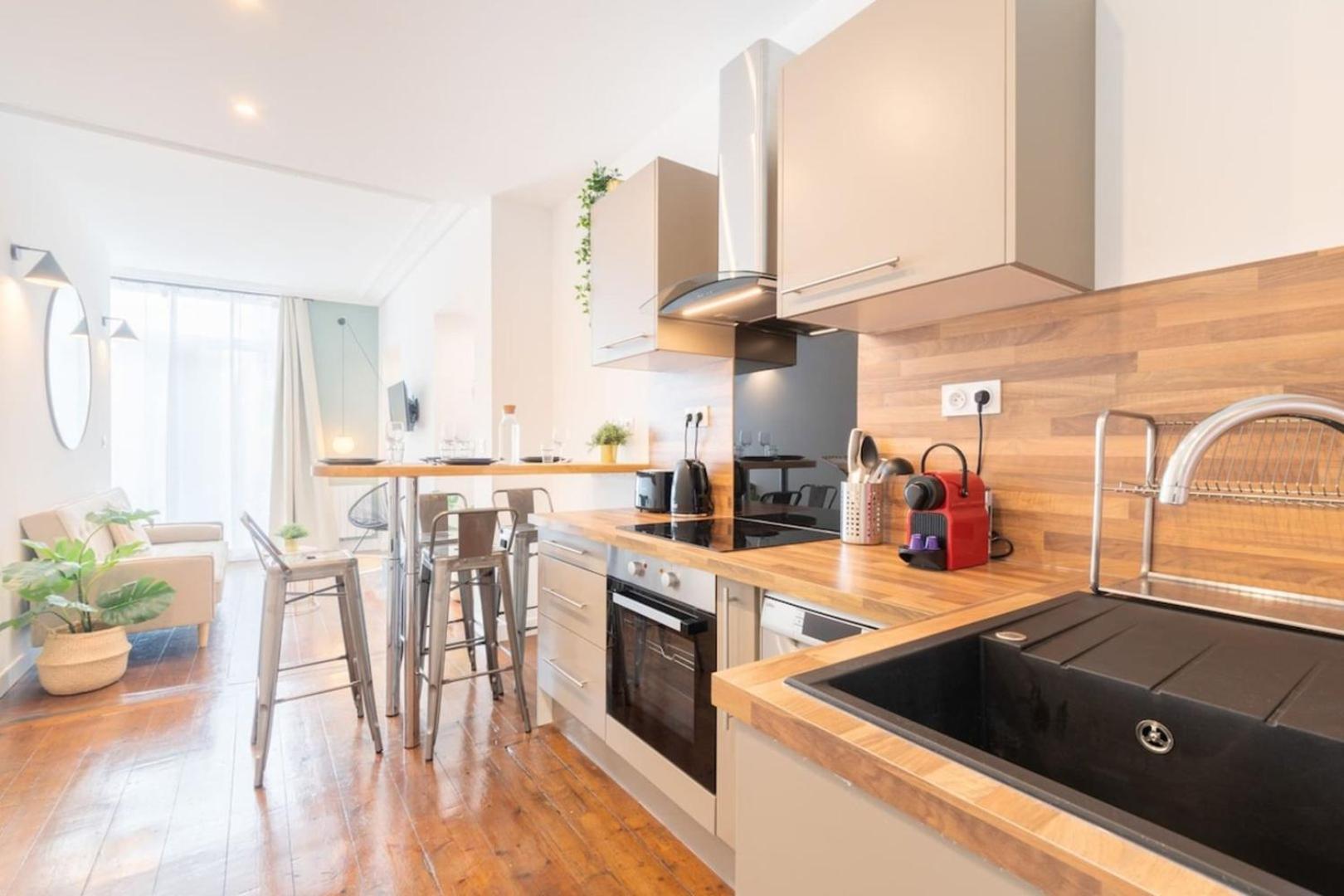 Renovated Apartment 3Bed 2Bath Lille Bagian luar foto